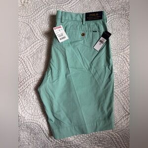 NWT Polo Ralph Lauren Stretch Classic Fit Shorts Offshore 36W 9”